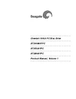 Preview for 1 page of Seagate Cheetah 10K.6 FC ST336607FC Product Manual