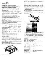 Preview for 1 page of Seagate Cheetah 10K.7 FC Installation Manual