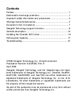 Preview for 2 page of Seagate CHEETAH 18FC Installation Manual