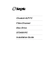 Seagate Cheetah 4LP FC Installation Manual предпросмотр