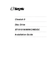 Preview for 1 page of Seagate CHEETAH 9 ST19101DC Installation Manual