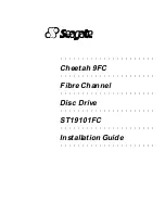 Предварительный просмотр 1 страницы Seagate Cheetah 9FC Installation Manual