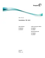 Preview for 1 page of Seagate Constellation ES-1 SAS Product Manual