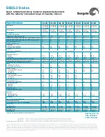 Предварительный просмотр 2 страницы Seagate DB35.3 Series Serial ATA Datasheet