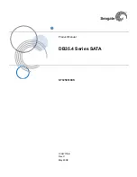 Preview for 1 page of Seagate DB35.4 - Series 250 GB Hard Drive Product Manual