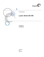 Seagate Disc Drives Lyrion Series Product Manual preview