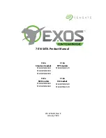 Seagate Exos 7E10 Product Manual preview