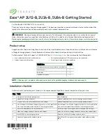 Preview for 1 page of Seagate Exos AP 2U12-B Instruction Manual