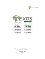 Seagate EXOS ENTERPRISE ST10000NM001G Product Manual preview