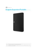 Preview for 1 page of Seagate Expansion User Manual