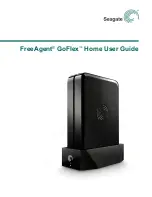 Seagate FreeAgent GoFlex Home User Manual предпросмотр