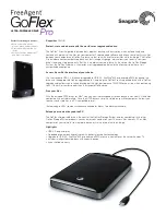 Preview for 1 page of Seagate GoFlex Pro Product Information