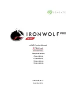 Seagate IRONWOLF PRO ST2000NE0025 Product Manual preview