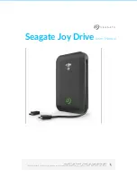 Preview for 1 page of Seagate Joy Drive User Manual