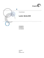 Seagate Lyrion Series IDE Drive ST730212DE-30GB Product Manual preview