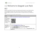 Preview for 8 page of Seagate Lyve Rack R1 Installation Manual