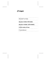 Preview for 1 page of Seagate Medalist 2160N (ST52160N) Product Manual