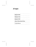 Preview for 1 page of Seagate Medalist 3220 Product Manual