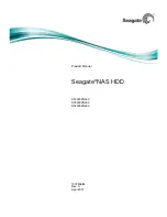 Seagate NAS ST2000VN000 Product Manual preview