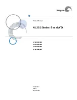 Seagate NL35.2 ST3250624NS Product Manual preview