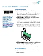 Preview for 1 page of Seagate Nytro XP6300 Quick Installation Manual