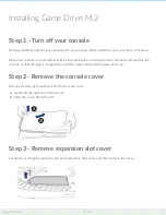 Preview for 4 page of Seagate PCIe Gen4 NVMe SSD + Heatsink Game Drive M.2 Installation Manual