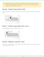 Preview for 6 page of Seagate PCIe Gen4 NVMe SSD + Heatsink Game Drive M.2 Installation Manual