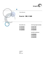 Preview for 1 page of Seagate Savvio 10K Product Manual