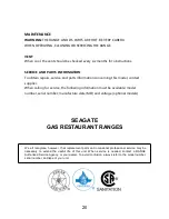 Preview for 20 page of Seagate SGR-10-60 Installation & Operation Manual