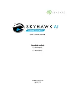 Preview for 1 page of Seagate Skyhawk AI ST4000VE001 Product Manual