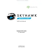 Preview for 1 page of Seagate SKYHAWK ST10000VX0004 User'S Product Manual