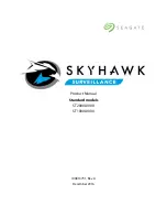 Seagate Skyhawk ST1000LV000 Product Manual preview