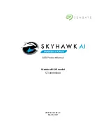 Preview for 1 page of Seagate SKYHAWK SURVEILLANCE AI 5 E Series Product Manual