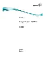 Seagate ST3000VM002 Product Manual preview