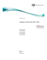 Preview for 1 page of Seagate ST3000VN0011 Product Manual