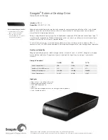 Preview for 1 page of Seagate ST305004EXA101-RK Specifications