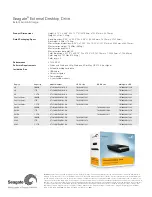 Preview for 2 page of Seagate ST305004EXA101-RK Specifications