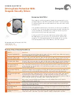 Preview for 3 page of Seagate ST31000340AS - 1TB SATA/300 7200RPM 32MB Hard Drive Features & Benefits Manual