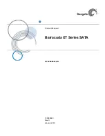 Seagate ST32000641AS - Barracuda XT 2 TB Hard Drive Product Manual preview