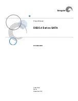 Seagate ST3250310CS Product Manual preview