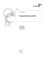 Preview for 1 page of Seagate ST3320310CS - Pipeline HD 320 GB Hard Drive Product Manual