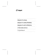 Preview for 1 page of Seagate ST36450A Product Manual