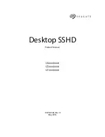 Seagate ST4000DX001 Product Manual preview