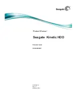 Seagate ST4000NK0001 Product Manual preview