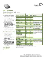 Preview for 2 page of Seagate ST612712DE Datasheet