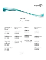 Seagate ST800FM0013 Product Manual preview