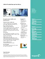 Preview for 2 page of Seagate ST9100801U2-RK - 100 GB External Hard Drive Datasheet