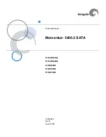 Preview for 1 page of Seagate ST9100824SB Product Manual