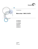 Seagate ST9100828AS - Momentus 5400.3 100 GB Hard Drive Product Manual preview