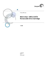 Preview for 1 page of Seagate ST9120821AS - Momentus 5400.2 120 GB Hard Drive Product Manual